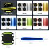 Car Door Reflective Stickers Anti-scratch Safty Warning Stickers Auto Handle Protection Film Exterior Styling Car Accessories