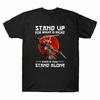 Samurai stehen für das Richtige ein, auch wenn sie allein stehen Lustiges Herren-T-Shirt Unisex-T-Shirt