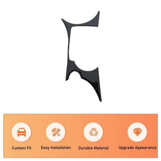 Gloss Black Console Water Cup Holder Cover Trim For Nissan 370Z Z34 2009-