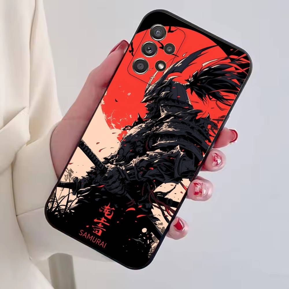Personalized Japanese B-Bushido Phone Case For Samsung S25,S24,S21,S22,S23,S30,Ultra,S20,Plus,Fe,Soft Silicone Black Cover