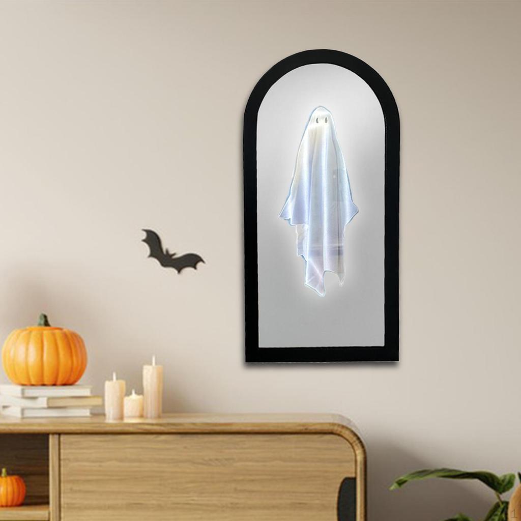 Halloween Apparition Mirror for Indoor Use with USB Power Source