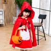 Halloween Little Red Riding Hood Dress Princess Dress Christmas Costume Children's Show Prom Dress
