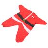 Inflatable Santa Suit Vivid Colors Battery Powered Inflator Polyester Inflatable Christmas Suit for