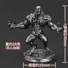 Weißmessing Blutmond Dämon Skelettkönig Miniaturfigur Handgefertigte Brettspielfiguren Auto Schreibtisch Ornament Sammlerstück Spielzeug