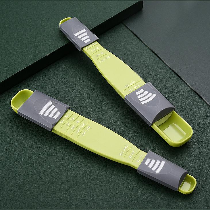 Kitchen Eight-speed Graduated Spoon Measuring Spoon Coffee Measuring Spoon Adjustable Measuring Spoon Gadgets