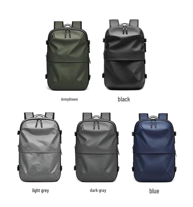 Men's Premium Business Travel Waterproof Backpack with Vacuum Compression