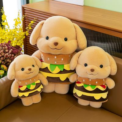 Hamburg Semper Poodle Plush Toy Doll Cute Dog Doll Ragdoll for Girl's Birthday Gift