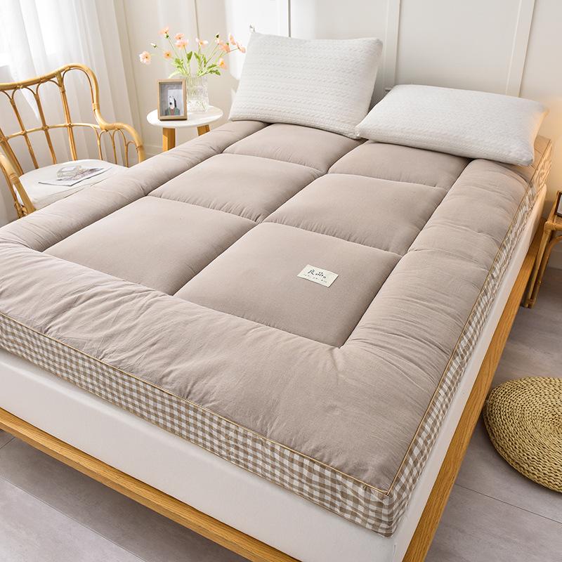 Feather Velvet Thickened Mattress Pad for Home, Bedroom, or Dormitory