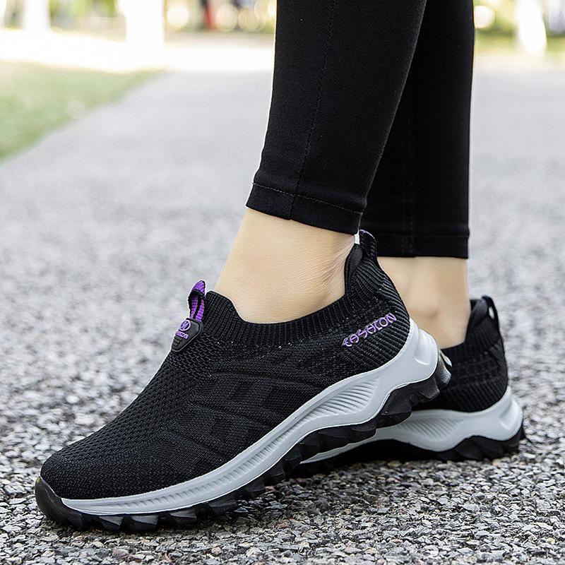 Casual shoes shoes sports fly-woven summer travel shoes mother shoes mesh