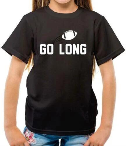 Go Long - Kids - American Football - Fan - Player - Team - Love 100
