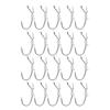 3/5/10/20Pcs Luminous Live Shrimp Fixing Hook Glow-in-the-dark Fishhook with Barbed Offset Saltwater Bass Fishing Hook Fishing Accessories
