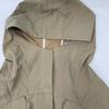 Support Surface Khaki Noblemantle Nylon Venetian Poncho Hooded Jacket Jacket 2 khakiUsed