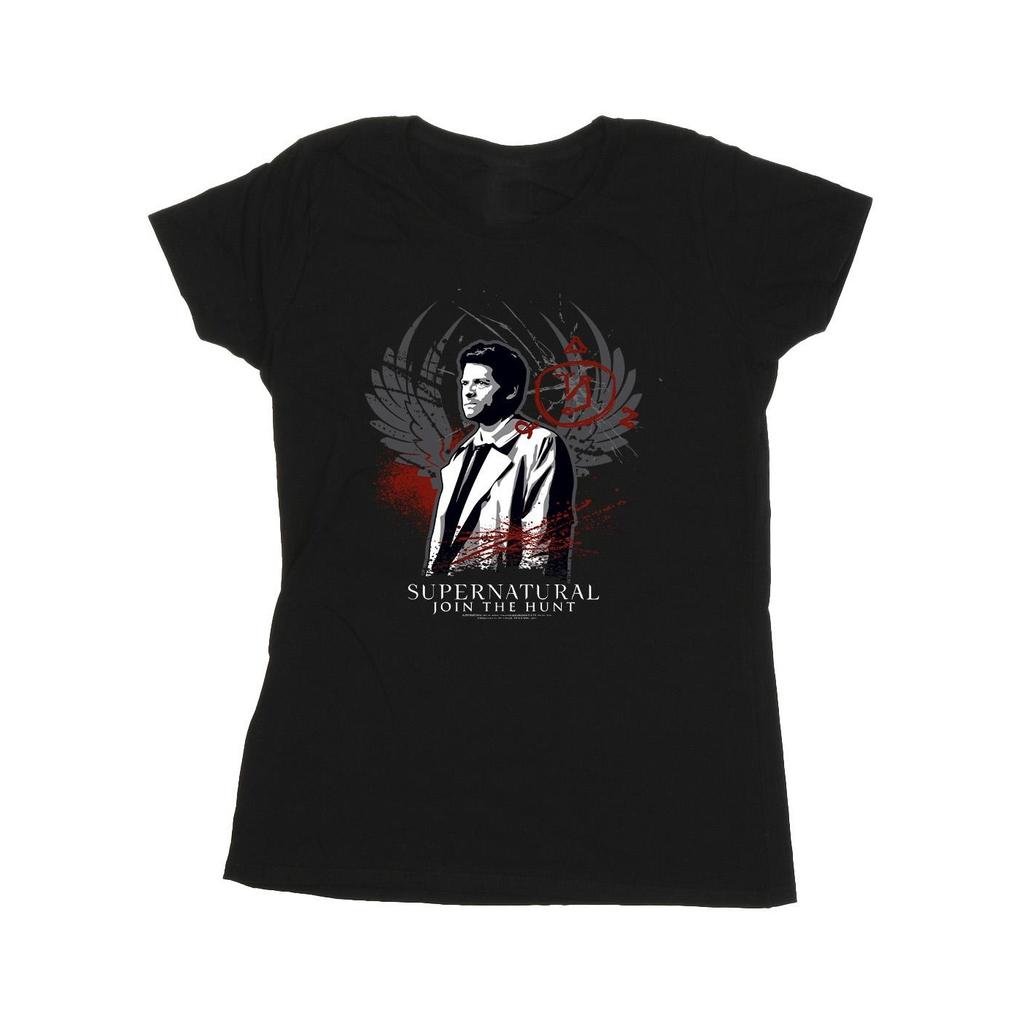 Supernatural Womens/Ladies Join The Hunt Cotton T-Shirt