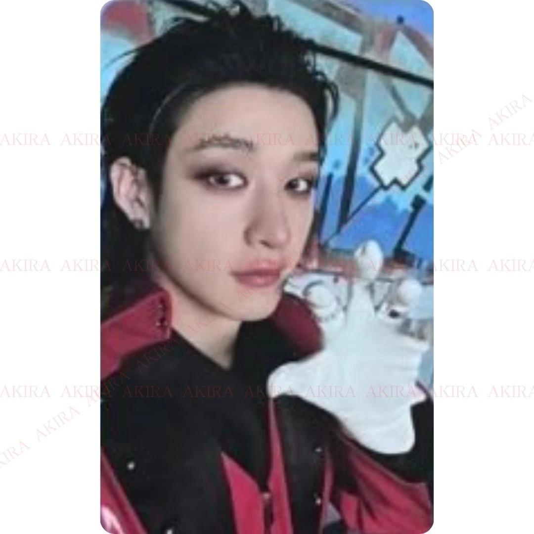 Stray Kids БАН ЧАН АЛЬБОМ KARMA ОФИЦИАЛЬНАЯ ФОТОКАРТОЧКА ACCORDION ver. / 2