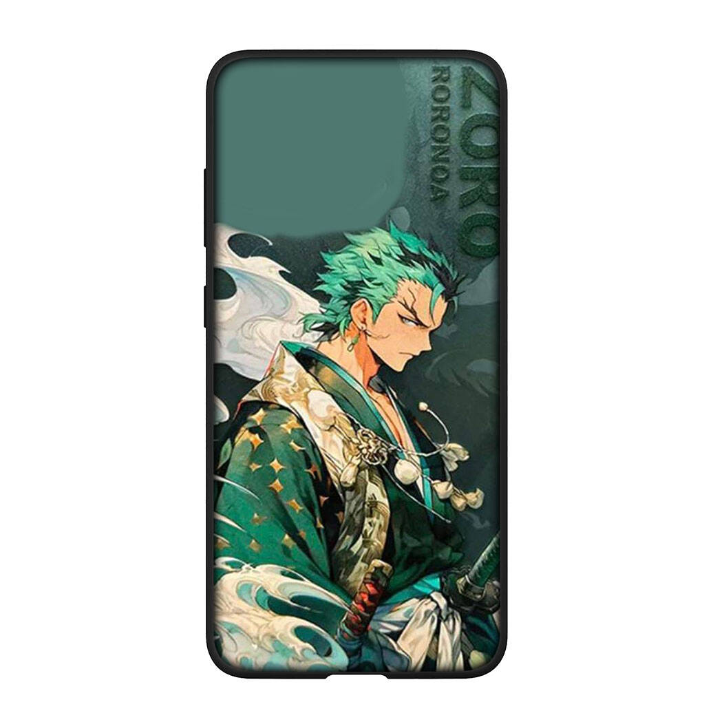 Phone Case for iPhone 17 15 16 Plus X Redmi Note 14 12 11 13 Pro Max Huawei P30 P20 Lite OPPO A60 A40 A80 A38 A54 Coque One Pieces Roronoa Zoro Cover