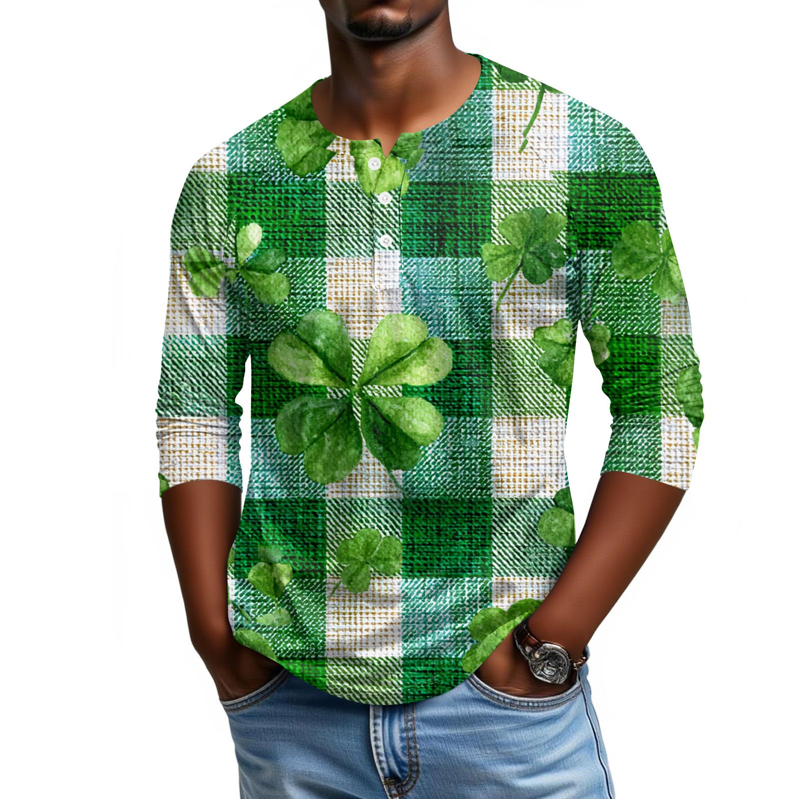 

Мужской топ с рукавом реглан и рукавом три четверти XL белый