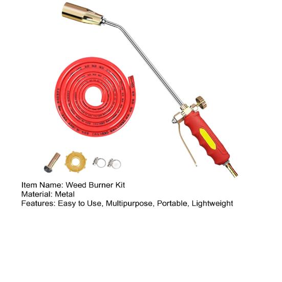 Propane Torch Weed Burner Kit Ergonomic Handle Easy To Install