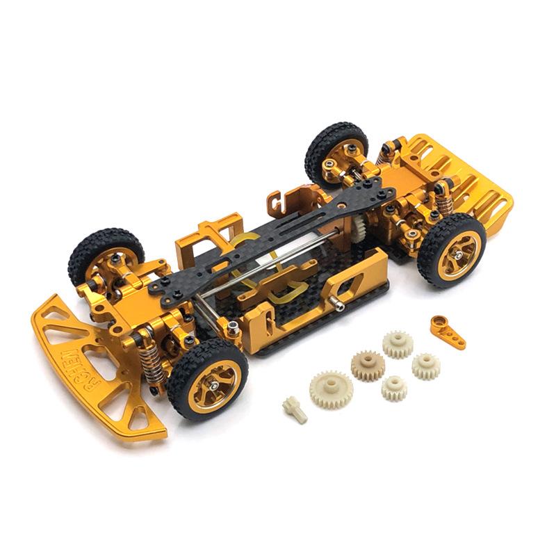 Weili 1/28 284131 K969 K979 K989 K999 Remote Control Car Accessories Metal Upgraded Frame