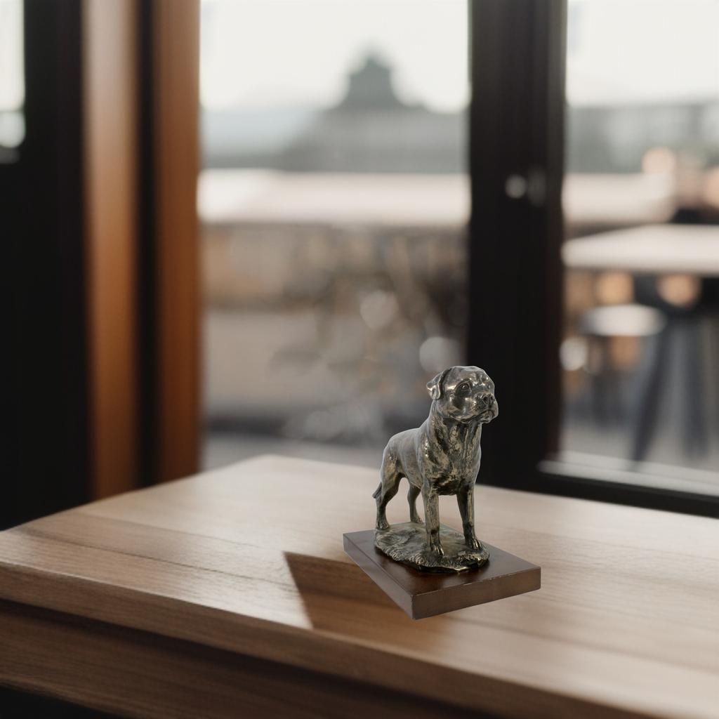 Rottweiler, Rott, Rottie III - Dog Statue, Figurine for Office, Trophy for Dog Show by Art-Dog Brand