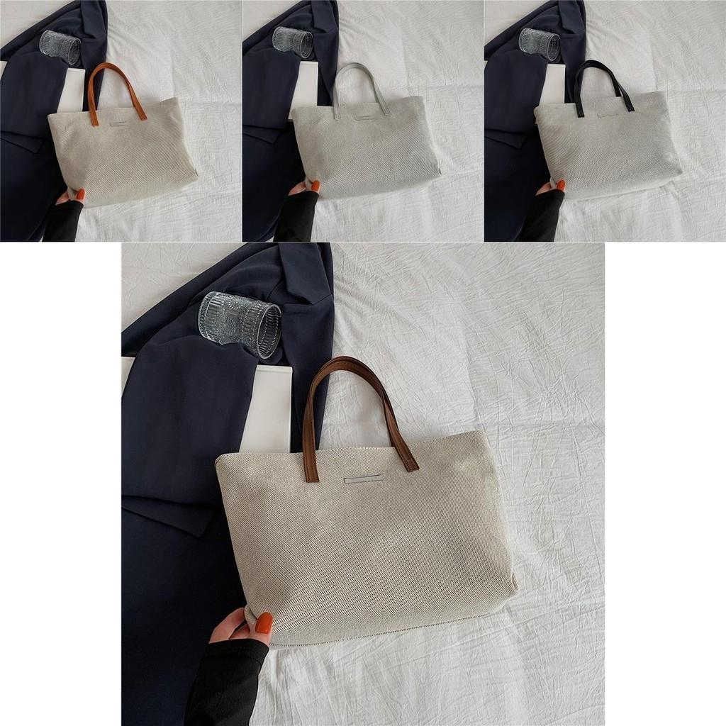 Stylish Canvas Tote Bag For Women Trendy And Casual Large Capacity Handbag