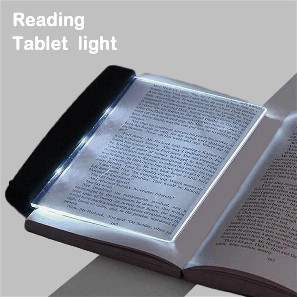 Reading Auxiliary Vision Reading Light Wireless Book Eye Care Lamp LED Flat Panel Night  Dormitory