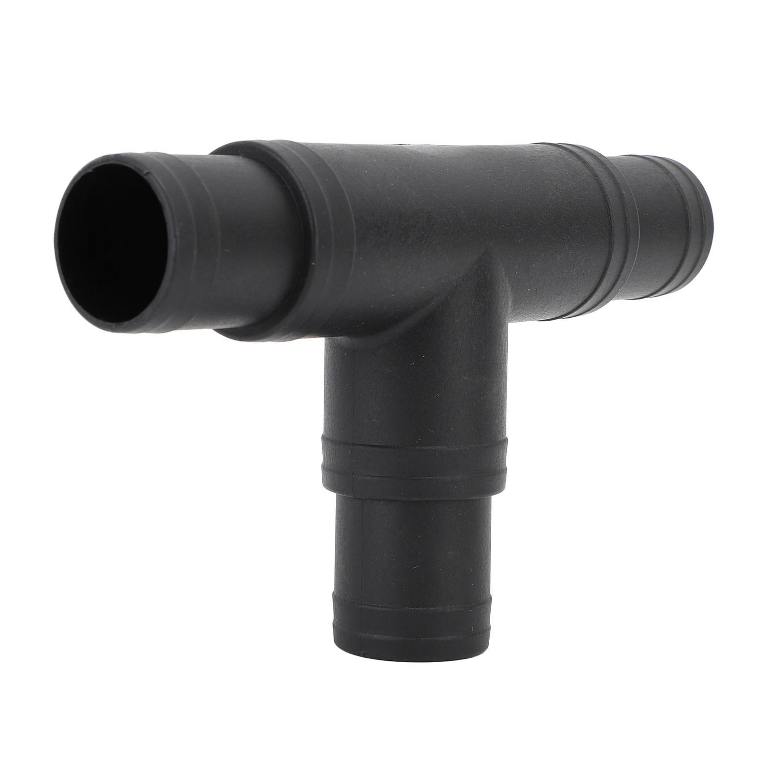 

T Joint Hose Connector 1.25in 1.5in 3 Way Adapter Plastic Easy Installation Pool Pump Accessory for Swimming Pool Spa