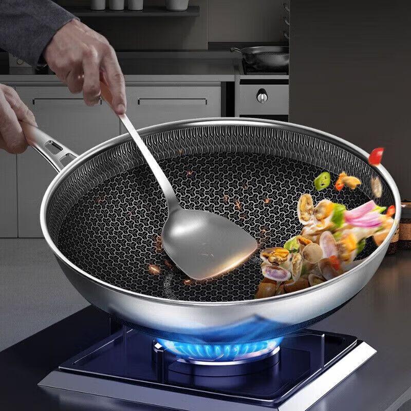 Kambach 304 Stainless Steel Non-Stick Universal Wok
