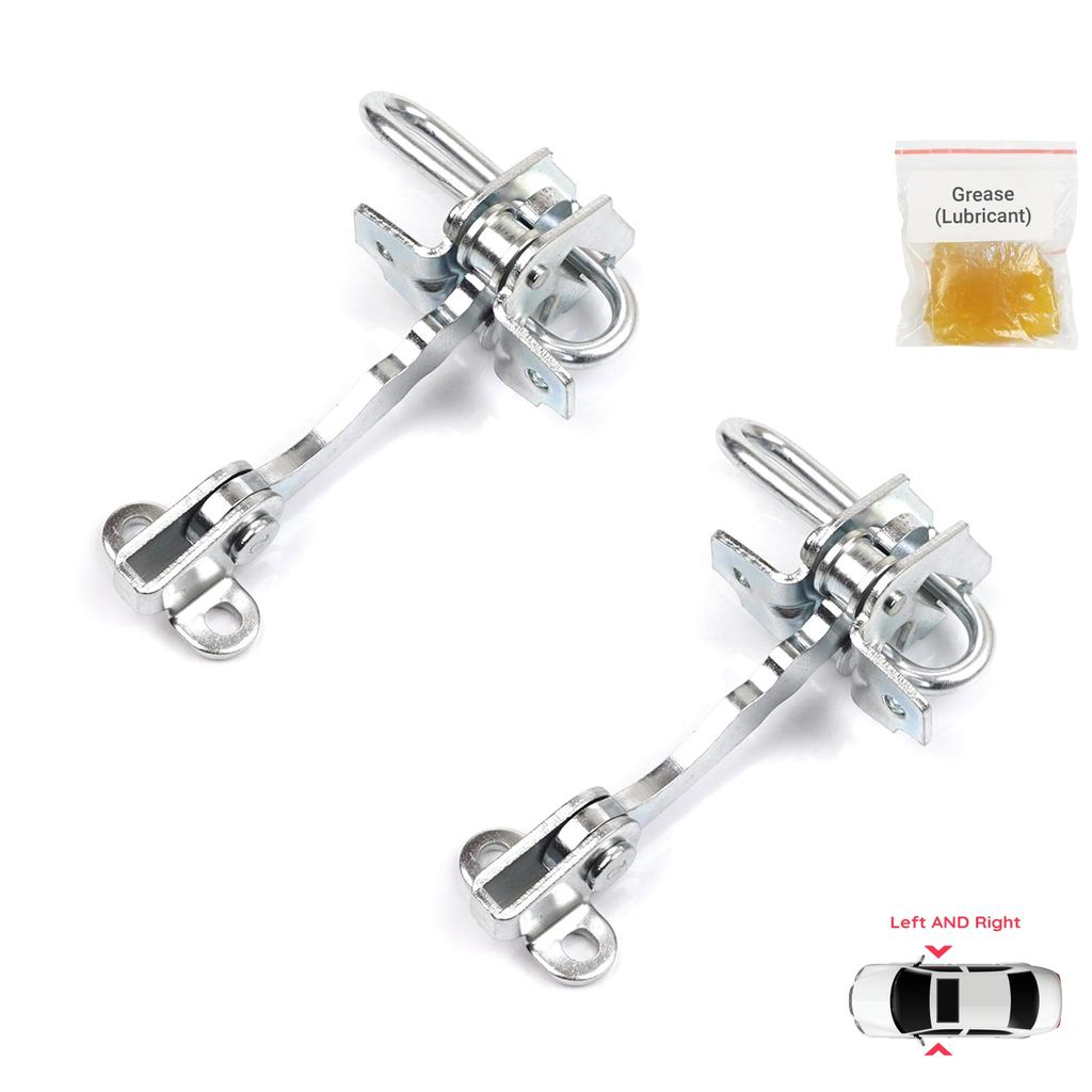 EDP1293-1 2 Pieces Door Hinge Stop Check Strap Limiter for Fiat Punto MK2 188 3-Door 1999-2012 51754187 