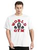 Vintage T-shirt Cute New Kingkong World Fitness T Shirt Unisex Tops Tees Streetwear Cotton Men's Clothing Oversized Graphic