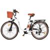 DYU C6 PRO Electric City Bike 36V 15.6Ah Battery, 250W Motor, Range 80 KM, Max Speed 25 km/h, 26*2.125 Inch Tires, E-Bike