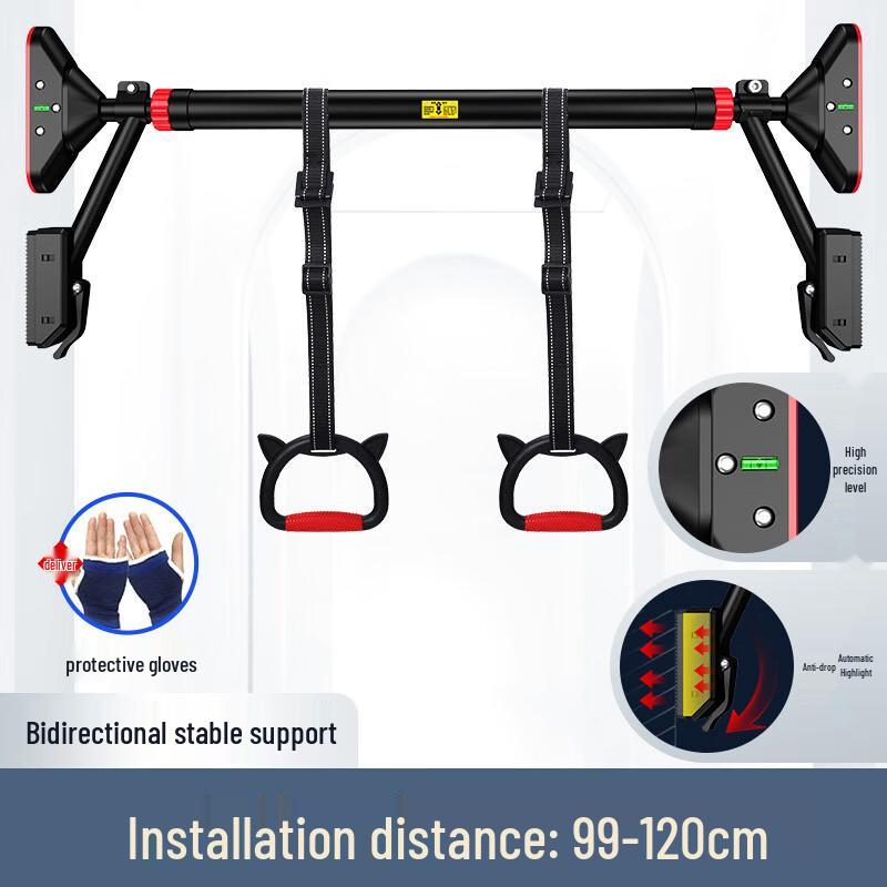 Brangdy Adjustable No-Drill Doorway Pull-Up Bar