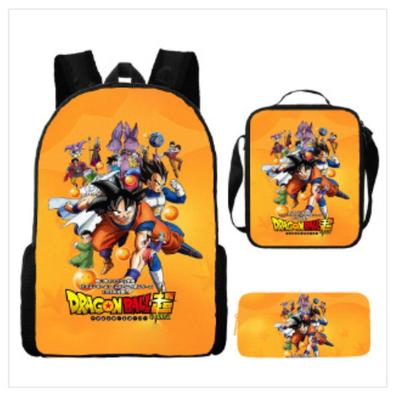Dragon Ball Printing Cartoon Animation Elementary School Bag Lightweight Large Capacity