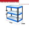 Three-Tier Heavy-Duty Tool Cart for Auto Repair, Workshop, Home Storage