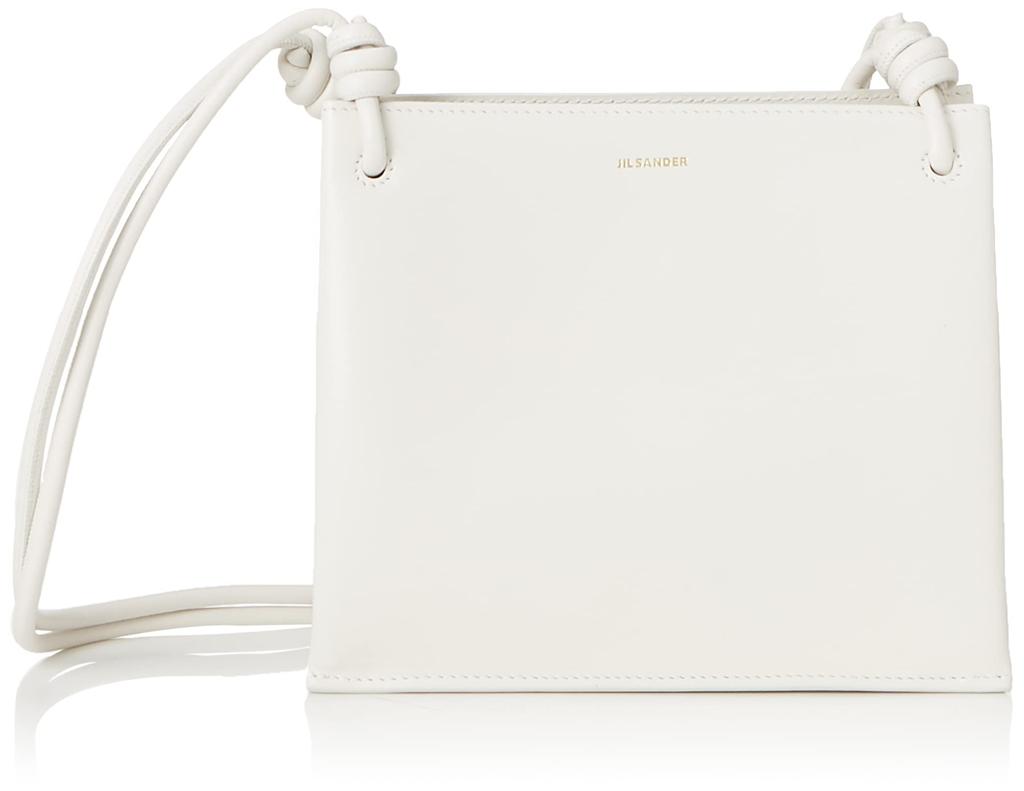 Jil Sander 852664WUB69191N Ecru Handbag, Small, Women's, [Used]