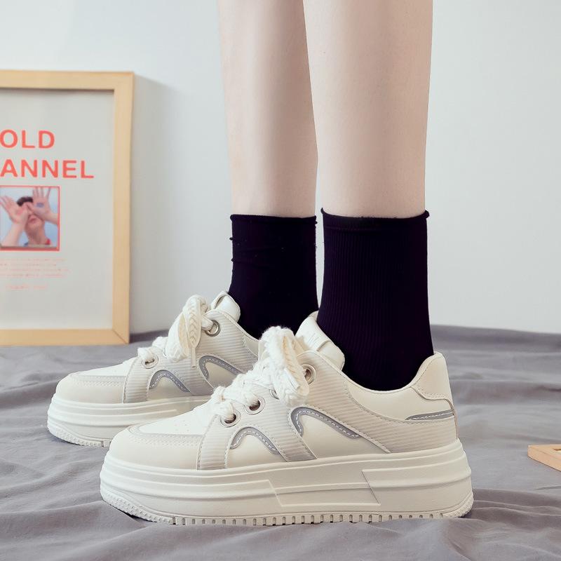 New Popular Women's Sneakers Fashion Versatile Youth Casual Cloth Shoes Low cut Comfortable Breathable Sports Running Shoes