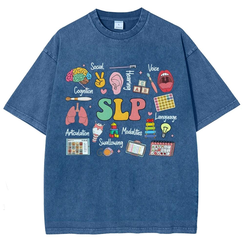 Colorful Letter Print Women's T-Shirt Loose Water System Oversized Short Sleeve Fashion Design Casual Cute Top