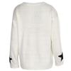 Women's Casual Bottoming Knit Sweater Women Loose Round Neck Star Pullover Sweater