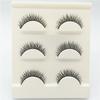 3Pairs Fashion False Eyelashes Long Lashes Extension Natural Looking Fake Eyelashes for Women Girls Party Daily Makeup