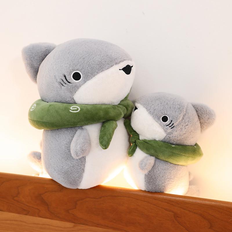 Outing Plush Shark Toy Cute Cartoon Girl Child Birthday Holiday Gifts Dolls