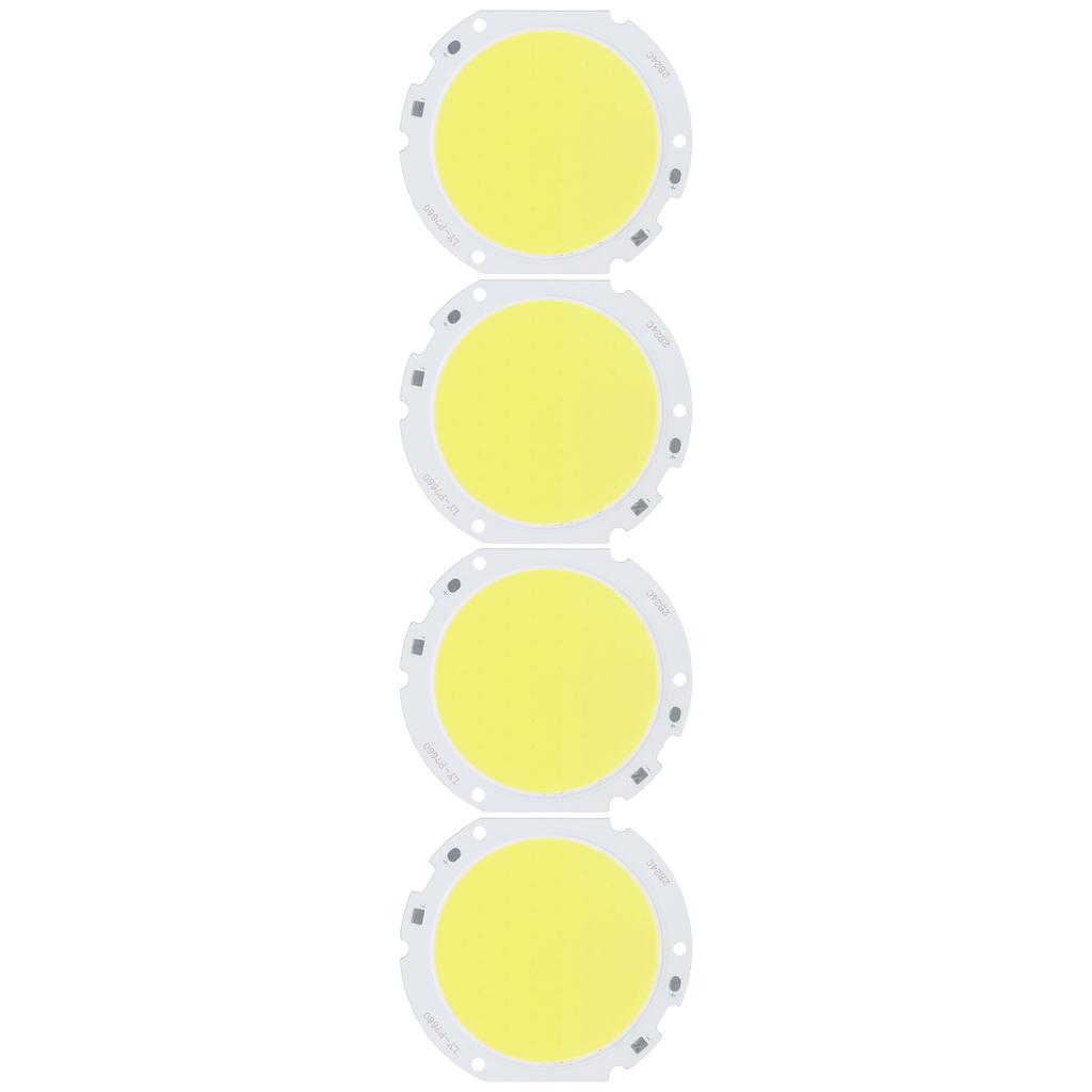 4PCS 75mm Round COB Lamp Bead High Power LED Chip 24W/72?82V for DIY Lamp Indoor Light Source