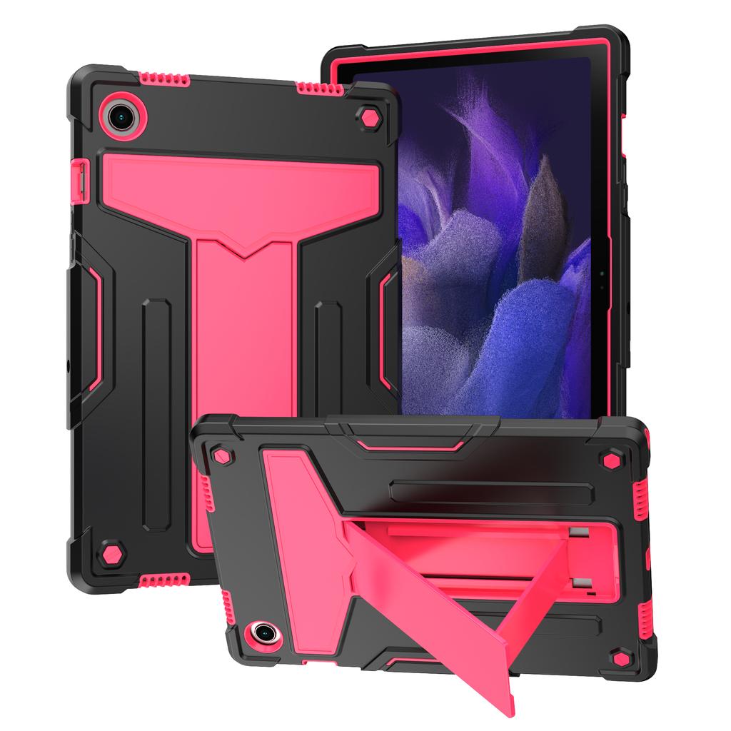 Tablet Case for Samsung Tab A8 10.5 inch (SM-X200/X205), Built-in T-Shaped Stand, Two-Tone Design, All-Round Protection