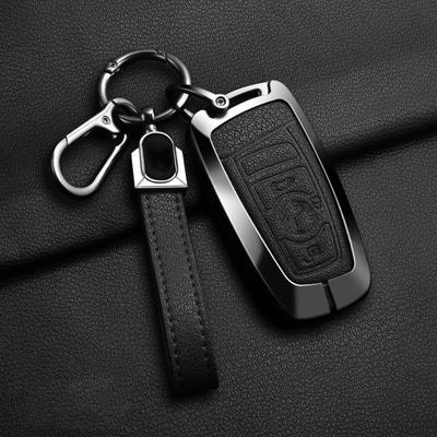 Goat Leather Zinc Alloy Car Key Case For Bmw X1 X3 X4 X5 1 3 5 7 Series F10 F15 F16 F20 F30 F10 F25 M3 M4 M5 Car Remote Key Case