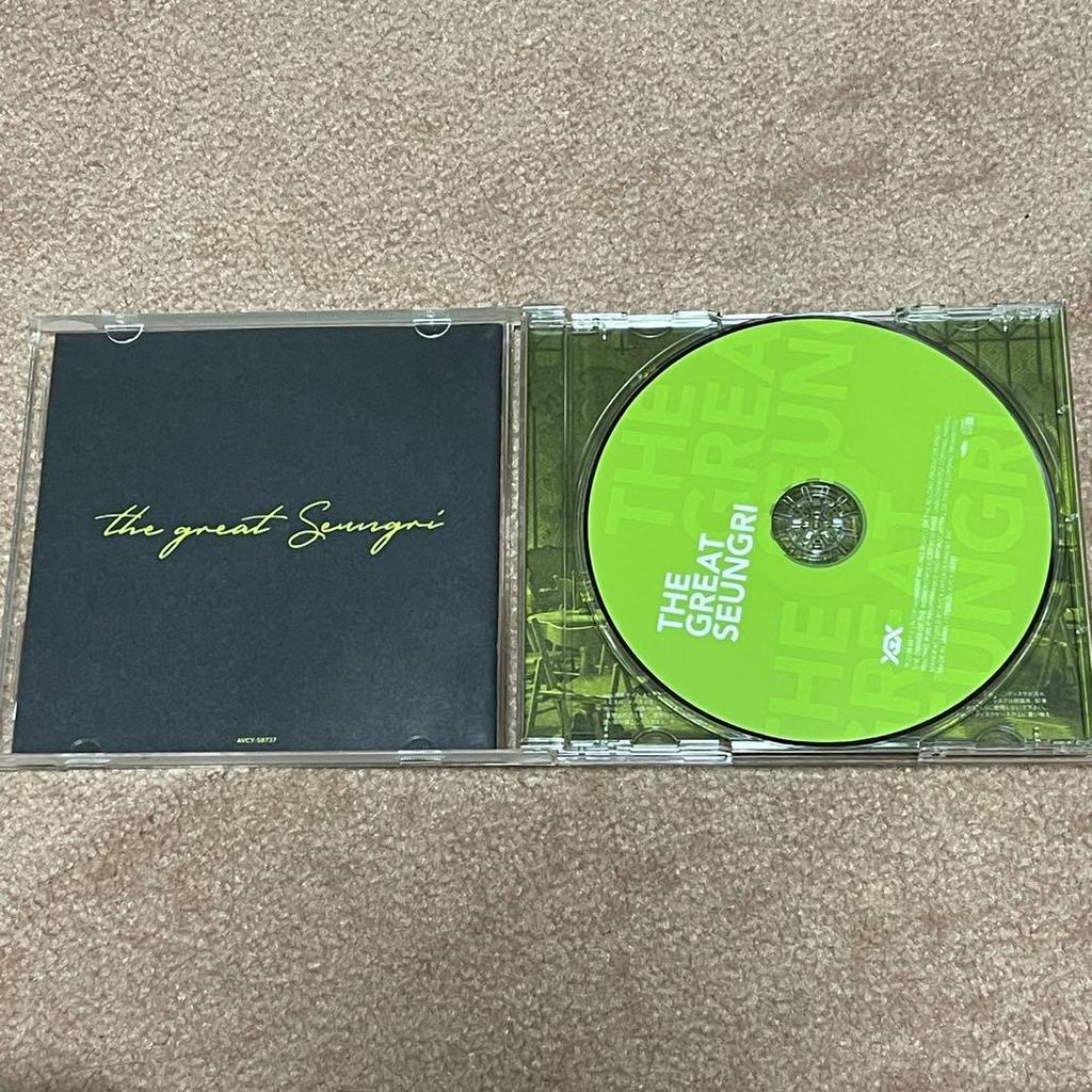 [USED] THE GREAT SEUNGRI SEUNGRI CD