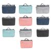 Versatile Travel Toiletry Bag with Double Zipper Opening Insert Bags Organizer