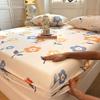 100% Cotton Bed Sheets Bed Bedroom Flower Printed Bed Cover Bedding (excluding Pillowcases) Single/Queen/King Washabl