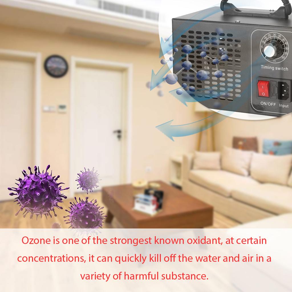 Portable   Machine Generator   Filter Purifier with Timing   Ozonizer Ozonator for Home Car Formaldehyde