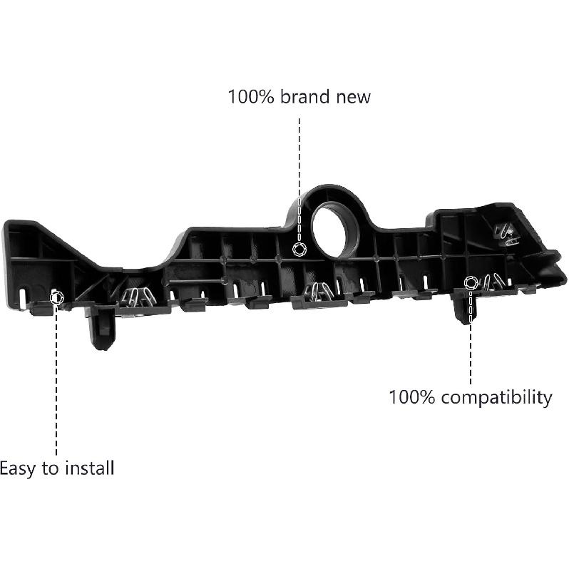 BXZ Front Bumper Cover Support Bracket Mount Driver Left Side Cover Guide for -202hevy Silverado 1500