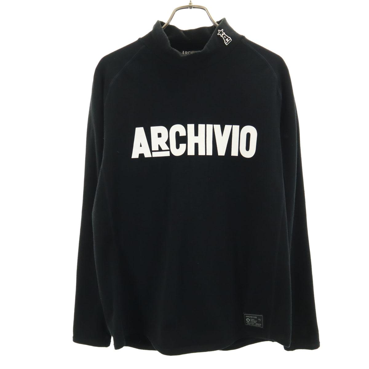 

ARCHIVIO Long sleeve turtleneck T-shirt 48 black Men s Used