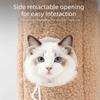 Alpaca/Dinosaur/Giraffe/Goose Shaped Animal-shaped Pet Carrier Bag Breathable Warm Cat Shoulder Bag Washable Safety Buckle