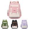 Stylish And Spacious Nylon Backpack For Middle High School College Students In Green Black Purple Pink And Dark Blue Colors